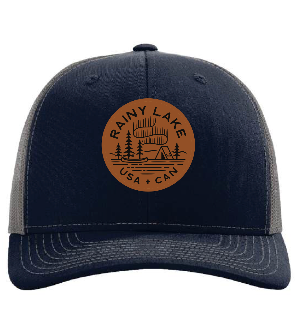 AURORA SNAPBACK - NAVY + CHARCOAL