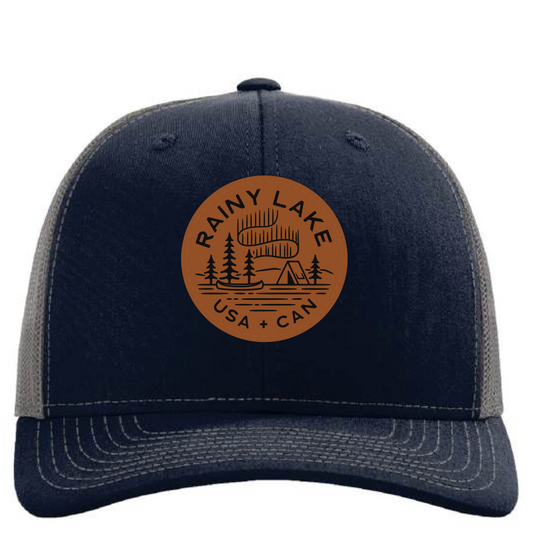 AURORA SNAPBACK - NAVY + CHARCOAL