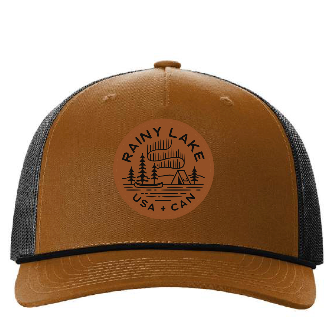 AURORA SNAPBACK - CAMEL + BLACK